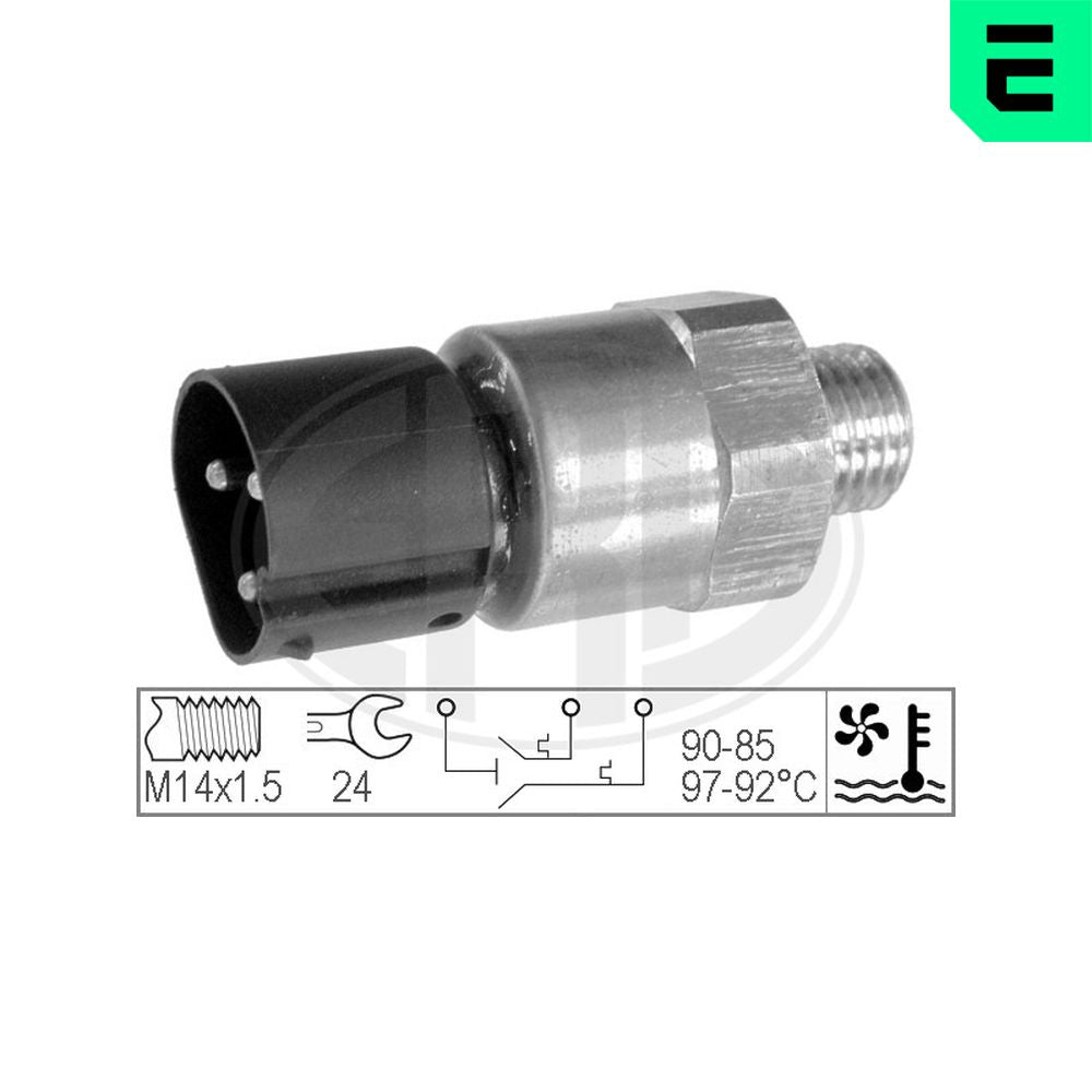 Interruptor de temperatura del ventilador del radiador ERA 330208