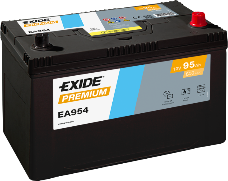 Batería Exide EA954 Premium 12 V 95 Ah