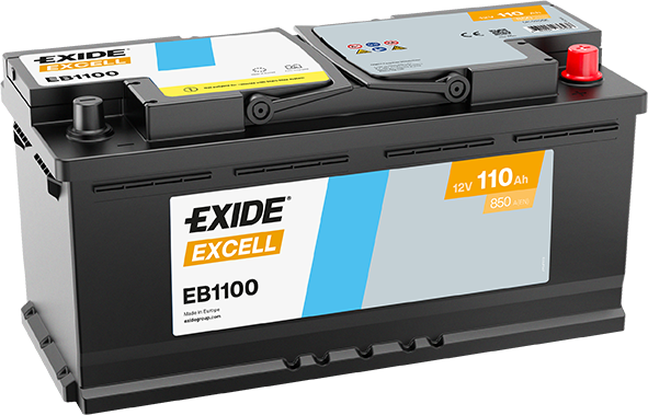 Batería Exide EB1100 Excell 12 V 110 Ah