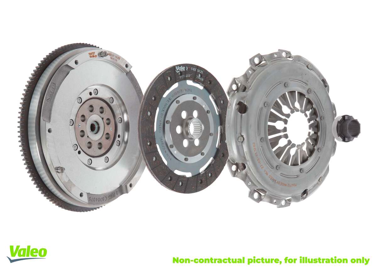 Kit de embrague con bimasa VALEO 837073