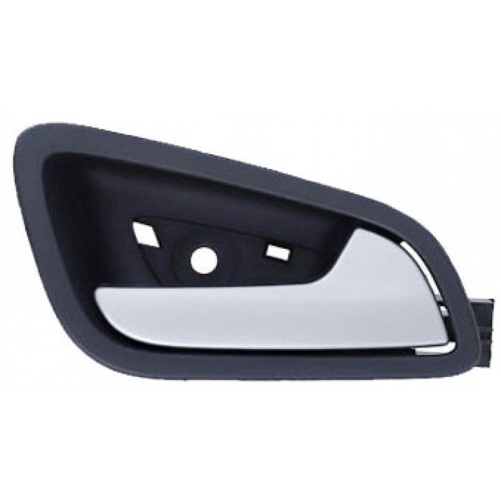 Manilla interior plateada y negra de puerta trasera — FORD C-MAX (desde 11/2010) - derecho