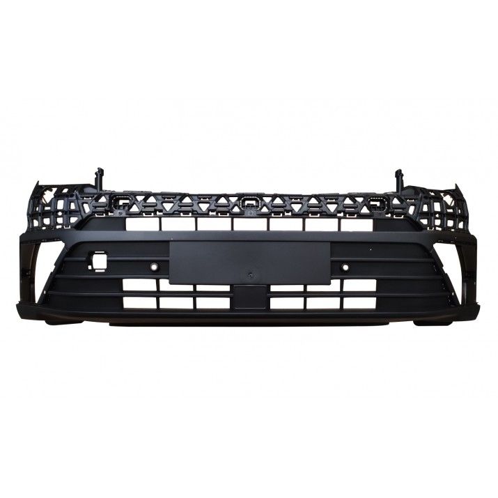 Parachoques delantero negro con 2 orificios para sensores — VOLKSWAGEN CRAFTER (desde 01/2017)