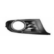Rejilla del parachoques delantero (con orificio para) (con marco, acabado cromado) — VOLKSWAGEN GOLF (desde 2008) - derecho