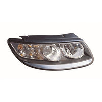 Faro con regulación manual/eléctrica e interior negro — HYUNDAI SANTA FE (desde 2006) - derecho