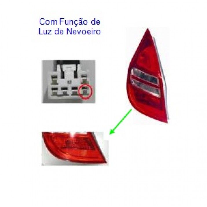 Piloto trasero para versión hatchback — HYUNDAI I30 (desde 2007) - izquierdo