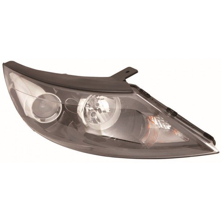 Faro con regulación manual/eléctrica e interior negro H7/H7 — KIA SPORTAGE (desde 2011) - derecho