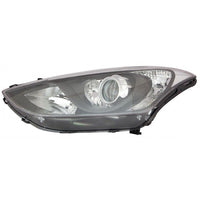 Faro con regulación eléctrica, motor e interior negro (H7/H7/H7/PY21W/W5W) — HYUNDAI I30 HATCHBACK (desde 2015) - izquierdo