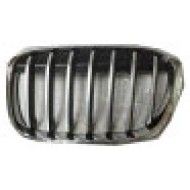 Rejilla, acabado cromado/gris/cromado (X LINE) — BMW X1 F48 (desde 11/2014) - izquierdo