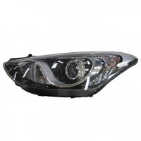 Faro con regulación eléctrica, motor e interior cromado (H7/H7/PY21W/W5W) — HYUNDAI I30 HATCHBACK (desde 2015) - izquierdo