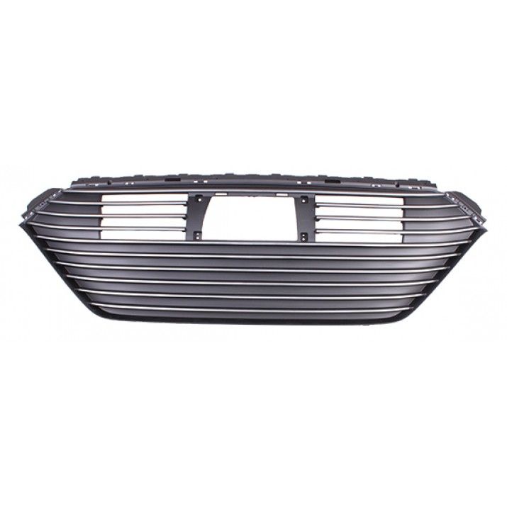 Rejilla delantera cromada/negra con moldura cromada para versión híbrida — HYUNDAI IONIQ (desde 10/2016)