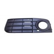 Rejilla del parachoques delantero (con orificios, cerrado) — AUDI A4 (desde 2007) - izquierdo