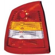 Piloto trasero (acabado rojo/blanco/amarillo 4 puertas 3 volúmenes) — OPEL ASTRA (desde 1998) — izquierdo