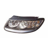 Faro con regulación manual/eléctrica e interior negro — HYUNDAI SANTA FE (desde 2006) - izquierdo
