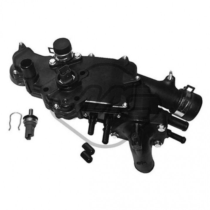 Carcasa del termostato para CITROËN BERLINGO / BERLINGO FIRST Monovolumen (MF_, GJK_, GFK_) 2.0 HDI 90 (MFRHY)