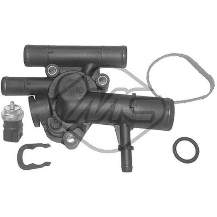 Carcasa del termostato para DACIA SOLENZA (B41_) 1.9 D (B41E, B41F, B41G)