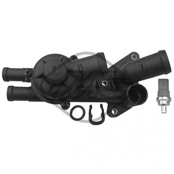 Carcasa del termostato para AUDI A3 (8P1) 1.6 FSI