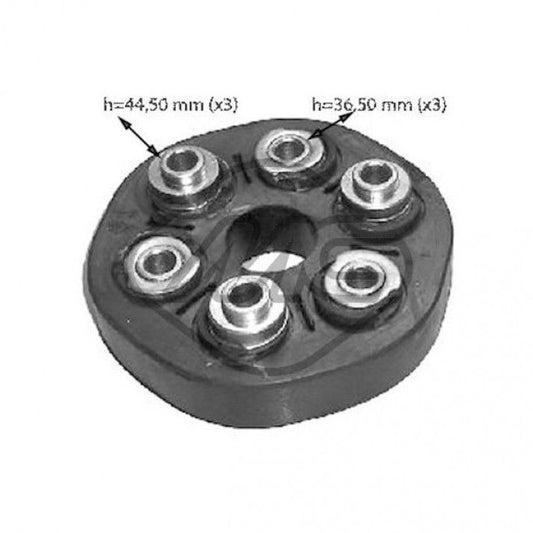 Acoplamiento del árbol de transmisión para RENAULT KANGOO (KC0/1_) 1.6 16V 4x4 (KC0P, KC0S, KC0L)