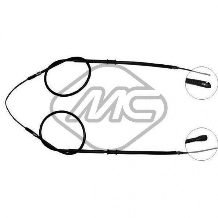 Cable del freno de estacionamiento para FIAT FIORINO Pick up (146_) 1.3
