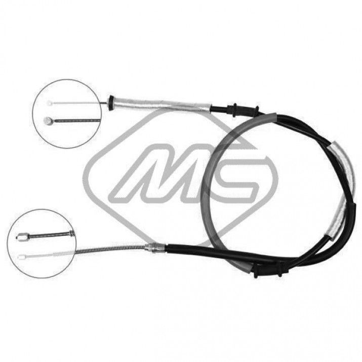 Cable del freno de estacionamiento para FIAT DOBLO Monovolumen (119_, 223_) 1.2 (223AXA1A)