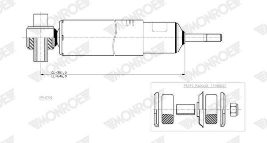 Amortiguador MONROE B5434