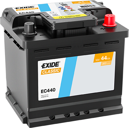 Batería Exide EC440 Classic 12 V 44 Ah