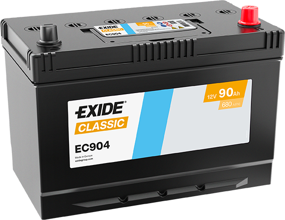 Batería Exide EC904 Classic 12 V 90 Ah