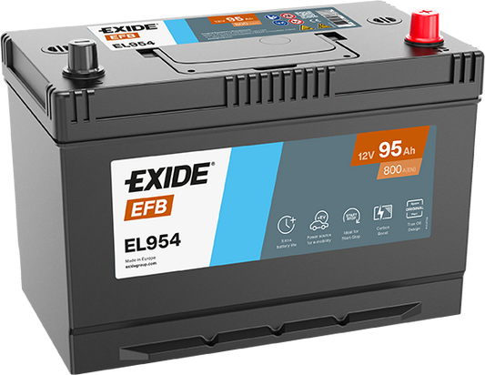 Batería Exide EL954 EFB Start-Stop 12 V 95 Ah