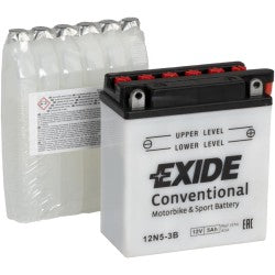 Batería Exide 12N5-3B Moto Conventional 12 V 5 Ah