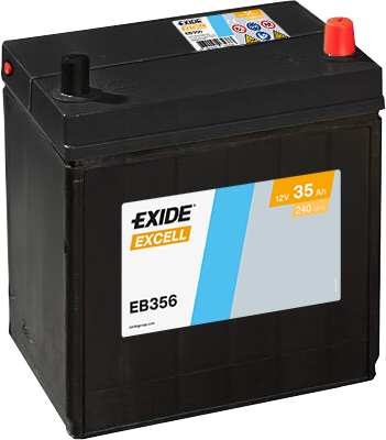 Batería Exide EB356 Excell 12 V 35 Ah