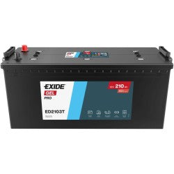 Batería Exide ED2103T Endurance+ Pro Gel 12 V 210 Ah