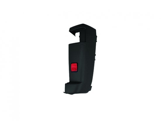 Punta parachoques trasero negra con catadióptrico [270º] — FIAT DUCATO 3 fase 1 desde 06/2006 hasta 05/2014 - derecho