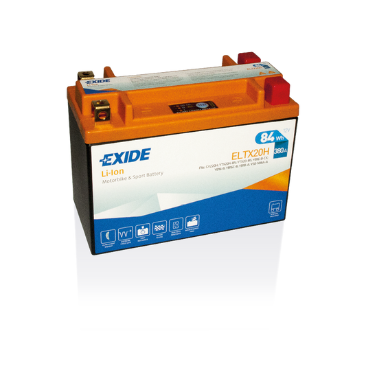 Batería Exide ELTX20H Moto Li-Ion 12 V 7 Ah