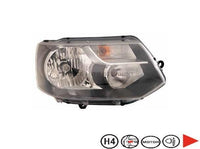 Faro delantero Volkswagen Transporter T5 fase 2 2010–2015 H4 - derecho