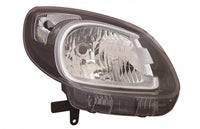 Faro delantero Renault Kangoo II fase 2 2013–2021 H4 negro - derecho