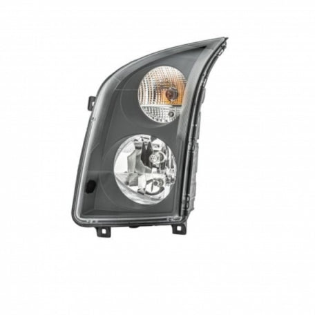 Faro delantero Volkswagen Crafter I fase 1 2006–2011 H7+H7 HELLA - izquierdo