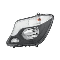 Faro delantero Mercedes Sprinter W906 2013–2018 H7+H7 HELLA - izquierdo