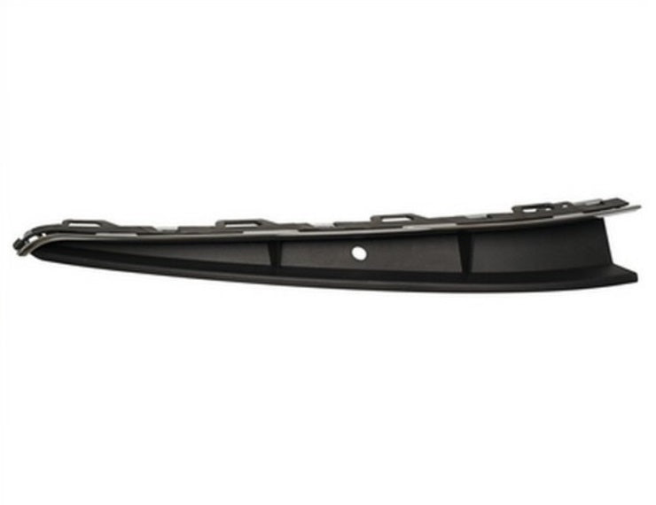 Moldura parachoques delantero, negro, moldura cromada — VOLKSWAGEN POLO 6 fase 1 desde 10/2017 hasta 08/2021 - izquierdo