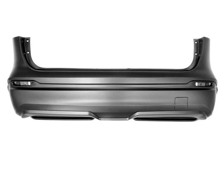 Parachoques trasero negro, con tapa gancho (Mod. Visia/Acenta) — NISSAN QASHQAI 2 fase 2 desde 07/2017 - producto