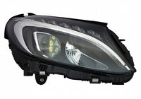 Faro eléctrico, LED (motor) — MERCEDES W205 Clase C fase 1 - derecho