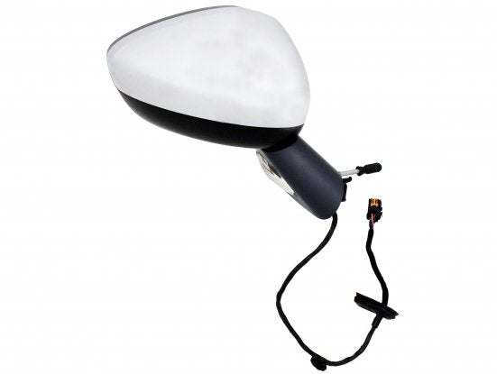 Retrovisor eléctrico, cromado, térmico, con intermitente y soporte negro — CITROEN C3 2 fase 1 desde 11/2009 hasta 02/2013 - derecho