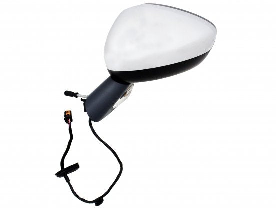 Retrovisor eléctrico, cromado, térmico, con intermitente y soporte negro — CITROEN C3 2 fase 1 desde 11/2009 hasta 02/2013 - izquierdo